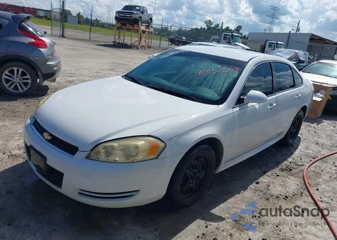 2010 Chevrolet Impala Ls из США, поврежденный, VIN 2G1WA5EK5A1232087